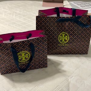 Tory Burch shopping bags